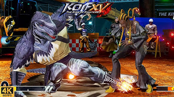 KOF XV | Vanessa & Dolores & Meitenkun 💥 Krohnen & Dinosaur & Luong | CPU vs CPU AI vs AI