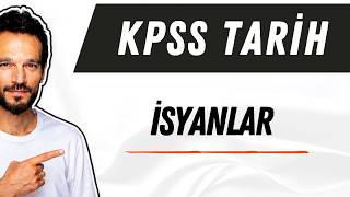 Kpss Tarih İsyanlar