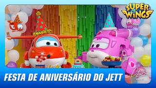 Festa de Aniversário do Jett | Super Wings | Temporada 7 | Episódio 21