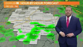 Columbus, Ohio morning forecast | On and off rain all weekend