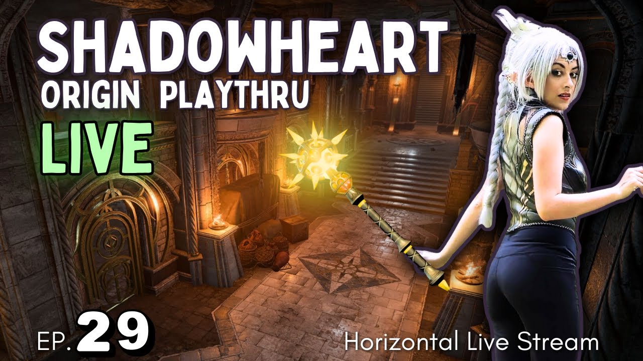 Loot this Creche - Shadowheart Origin Ep 29 - Horizontal Livestream 