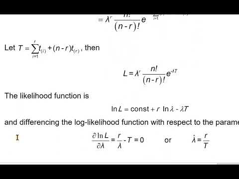 Reliability Analysis: Exponential