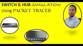 HUB,SWITCH Simulation Using Packet Tracer