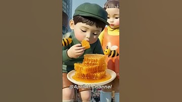 Squid Game AI Honey ASMR #squidgame #squidgame2 #ai #honeycomb #asmr #shorts #cute #funny