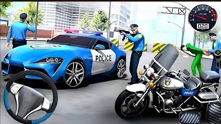 Polis Arabası Hırsız Yakalama Simülatör Oyunu  - Real Cop Cars Driving Simulator - Android Gameplay screenshot 1