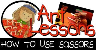 How To Use Scissors, Simple Instructions For Children On Cutting Techniques.
