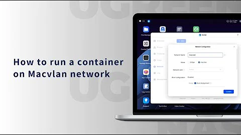 UGREEN NASync Tutorial Series - How to run a container on Macvlan network