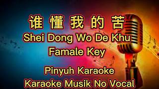 Shui Dong Wo De Ku    Karaoke  Musik No Vocal