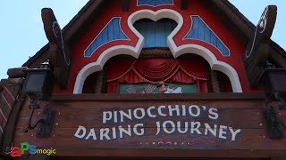 Pinocchios Daring Journey  Fantasyland  Disneyland