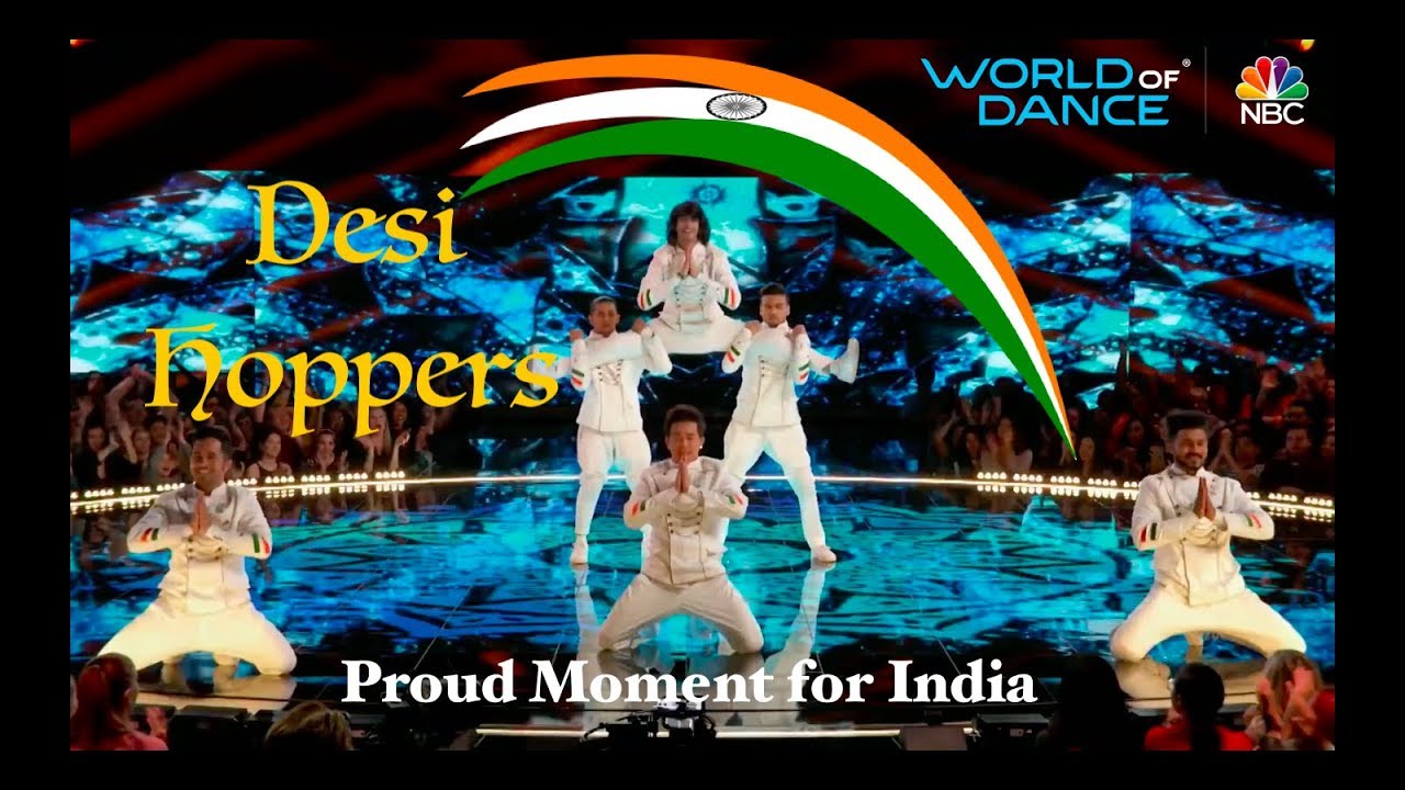 🇮🇳 Indian Dancer on foreign  Dance floor | 🇮🇳 Wow Moment 🇮🇳 | Desi hopper 2018  WOD | 4k Video