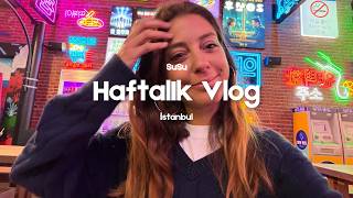 İstanbul'da 1 hafta I Yeniden Vlog denemeleri