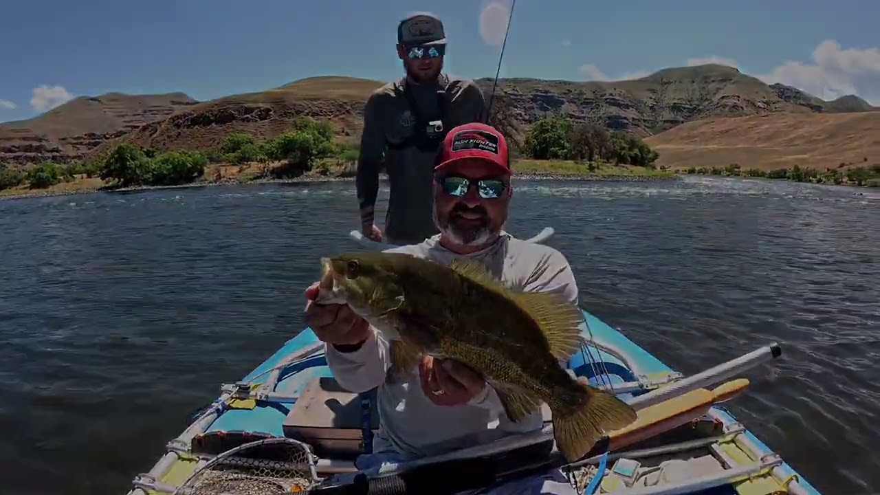 Summer Grande Ronde River Smallmouth Bass Fishing with Reel Time Fishing