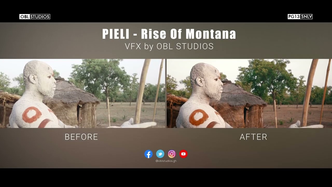 Pieli VFX comparison -Filmed on Sony FX 100