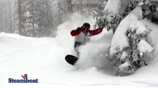 Post-Christmas Powder Day at Steamboat Resort