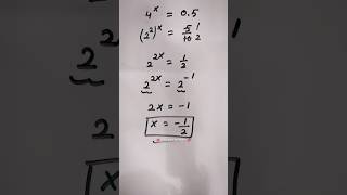 4x05 Nice Exponential Problem math olympiod maths tricksandsolutions