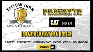 CAT SIS 2.0 Configuration Page