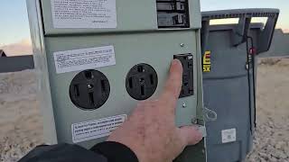 Installing a New Temporary Power Pole (Midwest Brand)