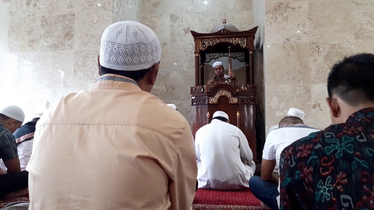 Khutbah Jumat Masjid Daarul Muttaqien oleh Habib Raisan Fikri bin Muhammad Aljufri