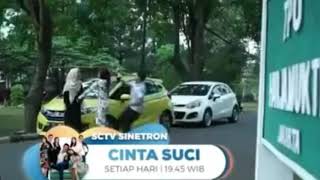Cuplikan cinta suci malam ini 29 juni 2019