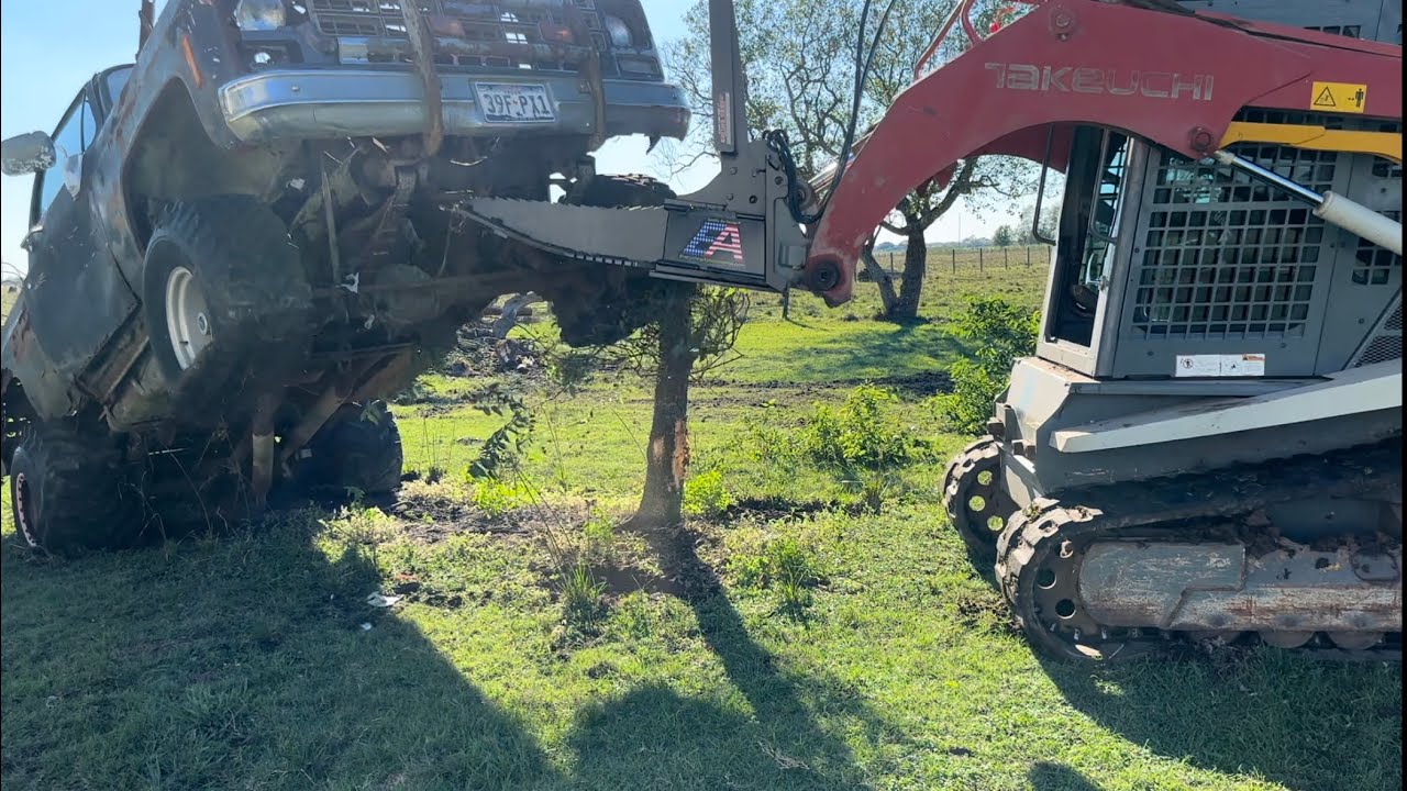Testing out my new Everything Attachments Wicked Tree Puller - YouTube