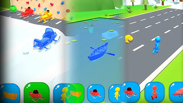 Shape shifting racing game | New mobile video game | As official game