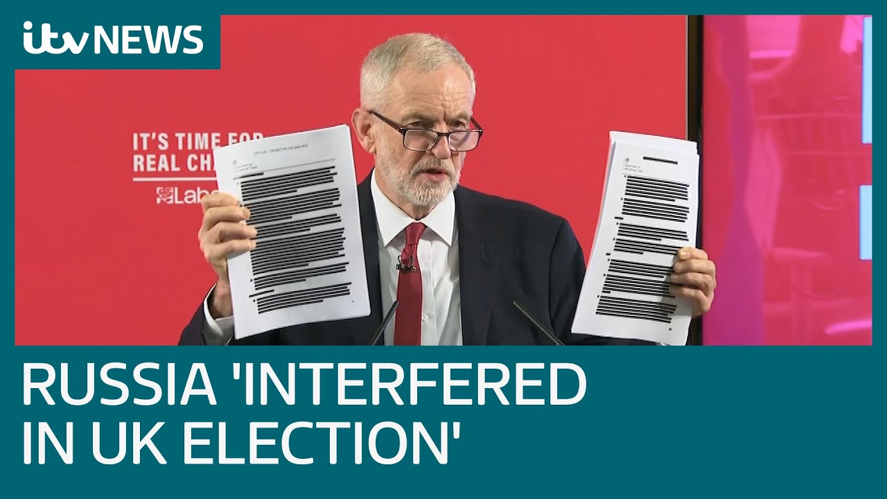 Russia Meddled In UK General Election Government Says ITV News YouTube