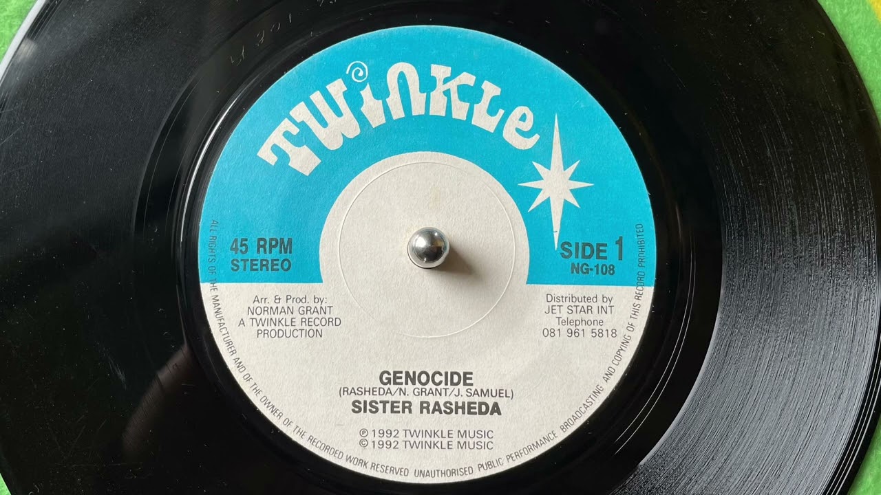 Sister Rasheda - “Genocide” ( 1992 TWINKLE 7”✨)