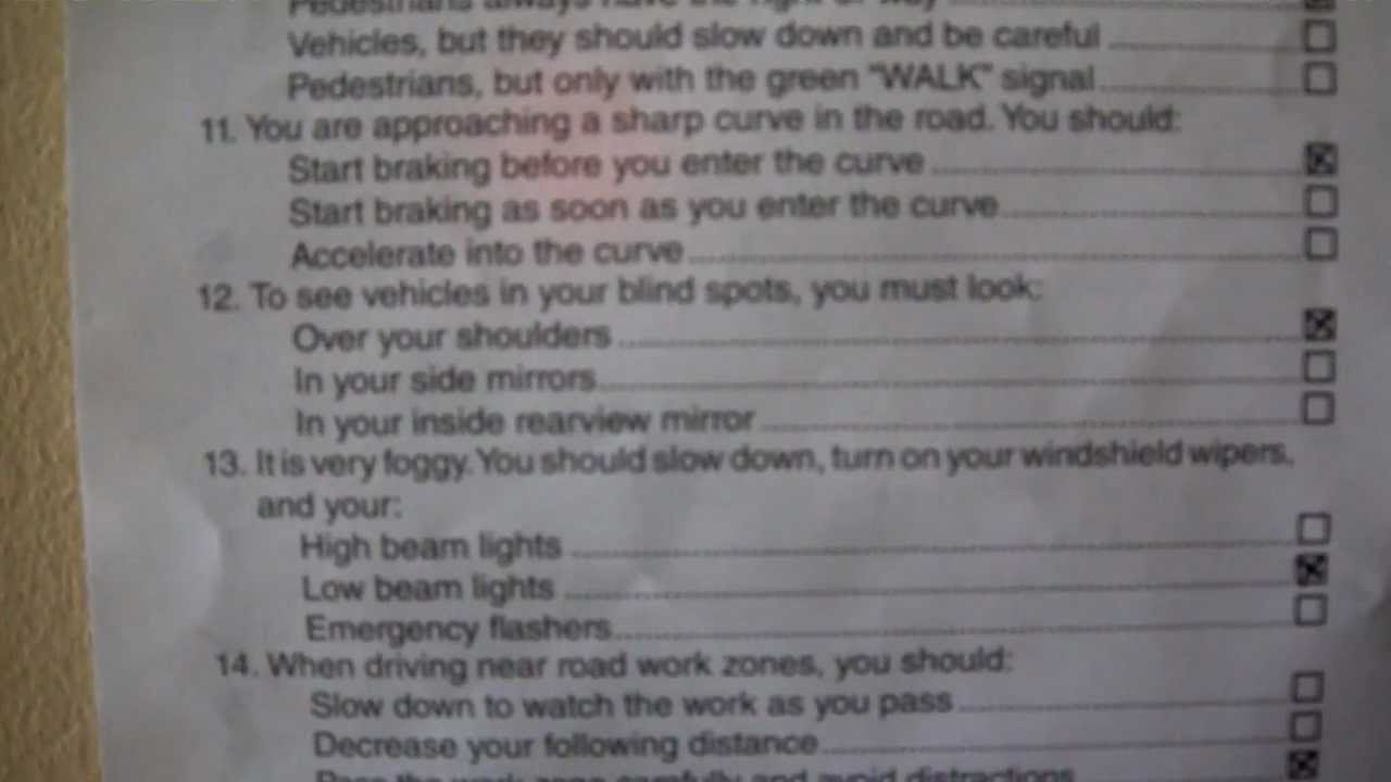 sc dmv written test study guide