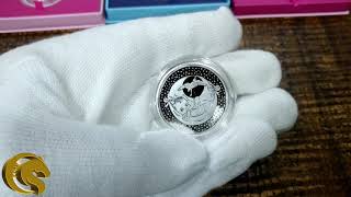 Silver Coins Collection Omkar Mint India