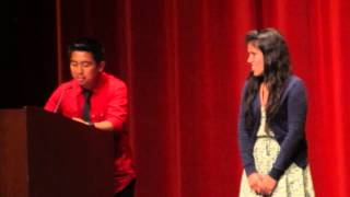 Allison's NHS Induction Ceremony - Class of 2014