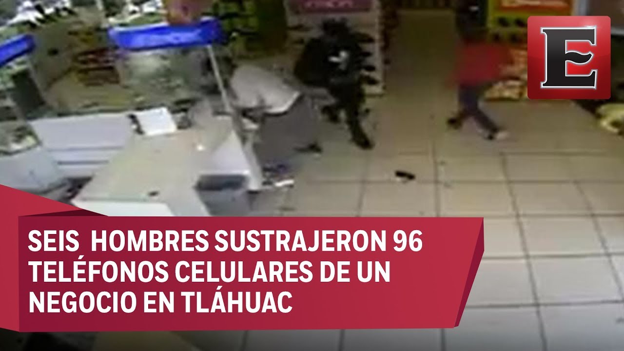 Detienen a banda dedicada al robo de celulares en tiendas ...