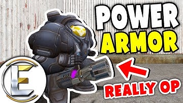 HAS A RADAR TO DETECT PLAYERS! - Gmod DarkRP Life (OP Power Armor Suit and OP Gun)