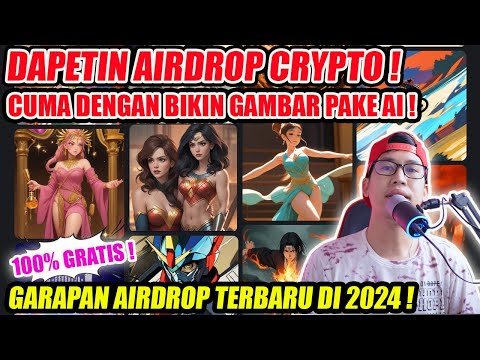 Garapan Airdrop 2024! Dapetin Airdrop Crypto Gratis Cuma Dengan Bikin Gambar Pake AI di Coscription