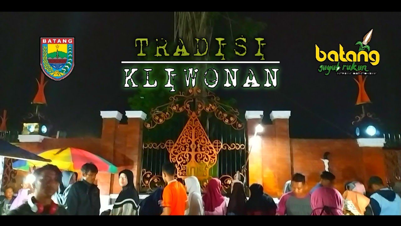 Vlog Kliwonan di Alun-alun Batang 2020 - YouTube
