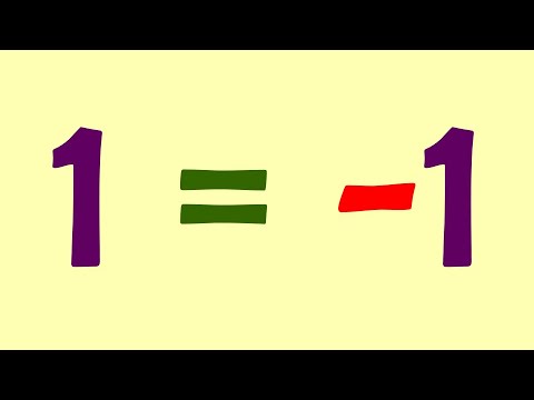 1 = -1
