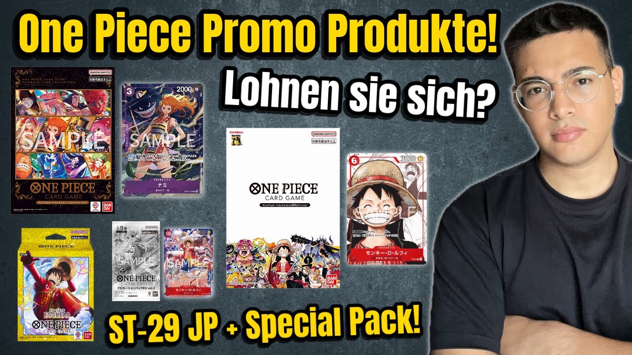 SPECIAL Promo Pack, ST-29 & Card Collections – Lohnen sie sich? | One Piece TCG Deutsch