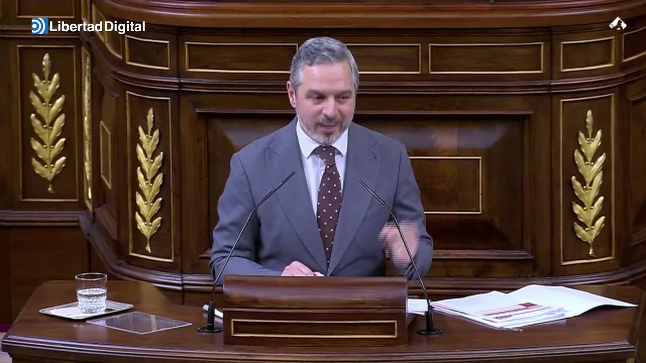 Un diputado del PP enumera los errores del Gobierno en un repaso monumental de 9 minutos