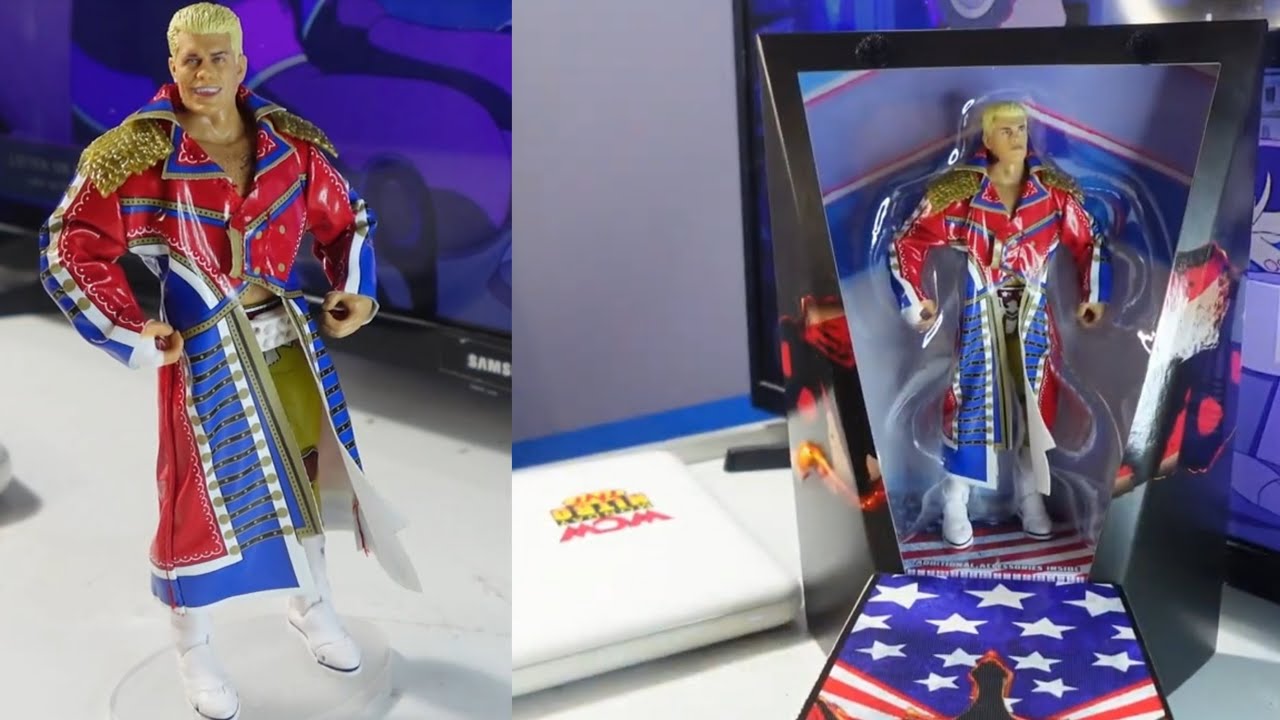 Cody Rhodes Ultimate Edition Mattel Creations Exclusive Unboxing