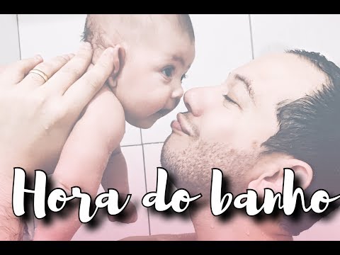 Banho de chuveiro em bebê  passo a passo