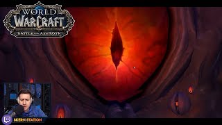 Wow 8.1.5 Nzoth Cinematic Reaction