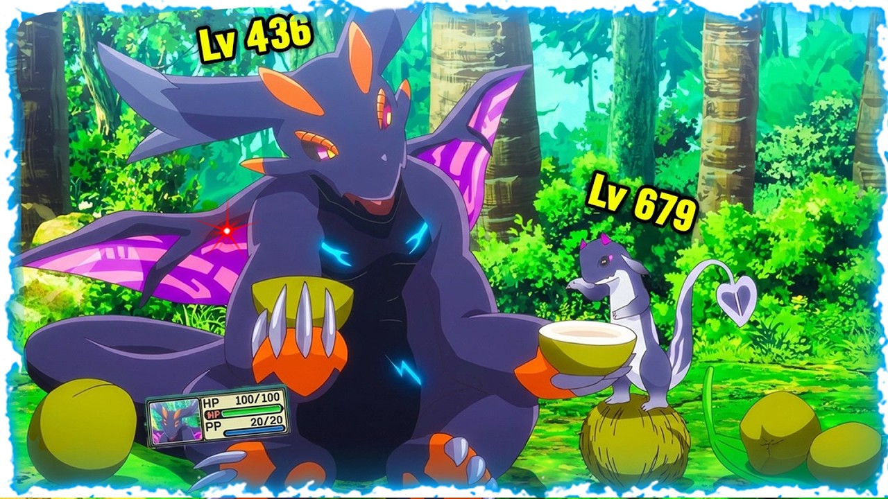 شاب انتقل لعالم اخر بجسم تنين رضيع لكن تطور واتحول لوحش مرعب - حكاية الوجيا 1️⃣⬅5️⃣- ملخص أنمي كامل