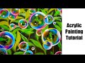 How to Paint Bubbles: Step-by-Step Acrylic Painting Tutorial