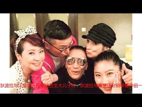 谢霆锋老妈近照曝光，67岁仍美丽优雅，携老公逛商场大秀恩爱！