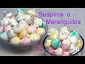 Cómo Hacer Merenguitos o Suspiros Paso a Paso - Receta Fácil y Efectiva