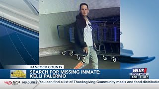 Ongoing search for missing inmate out of Hancock County