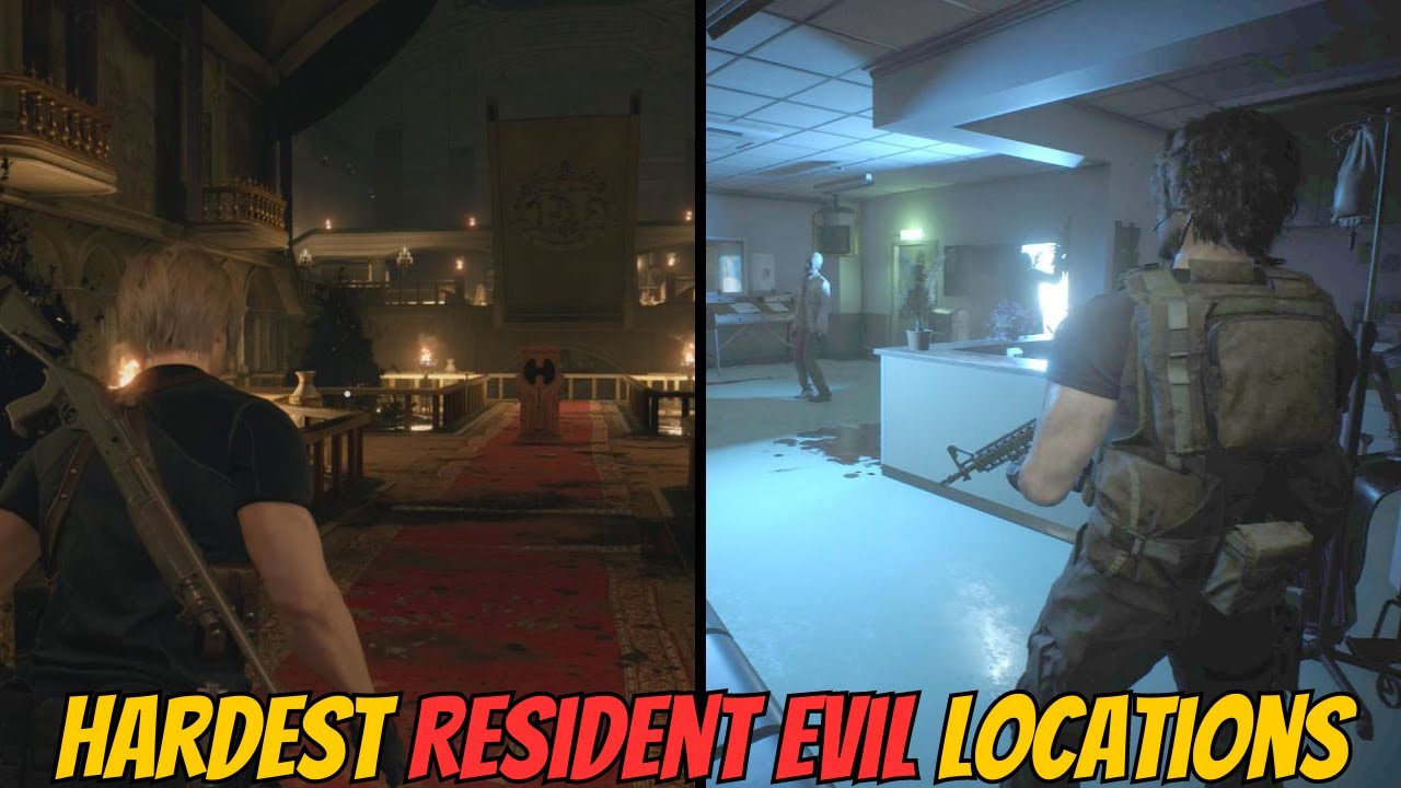 Top 10 HARDEST Resident Evil Locations YouTube Top 10 HARDEST Resident Evil Locations YouTube