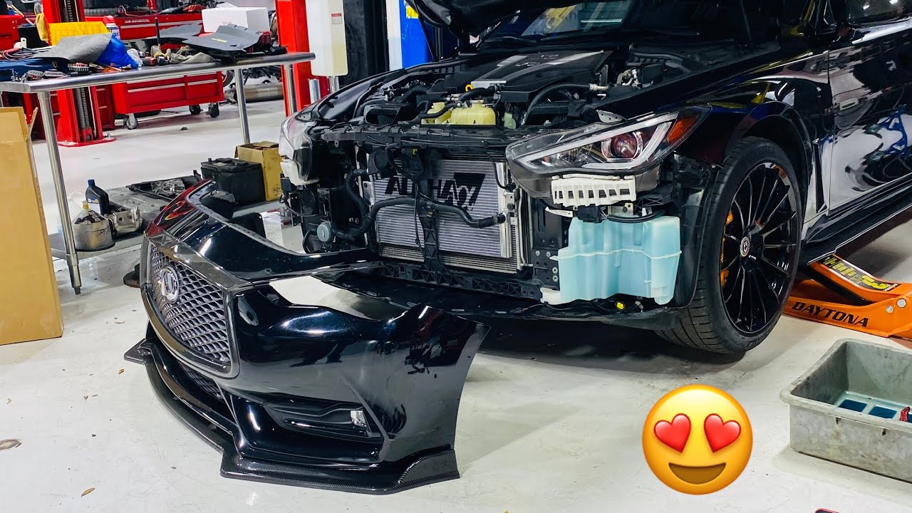 AMS Performance VR30 Alpha Race Heat Exchanger (Infiniti 17+ Q60