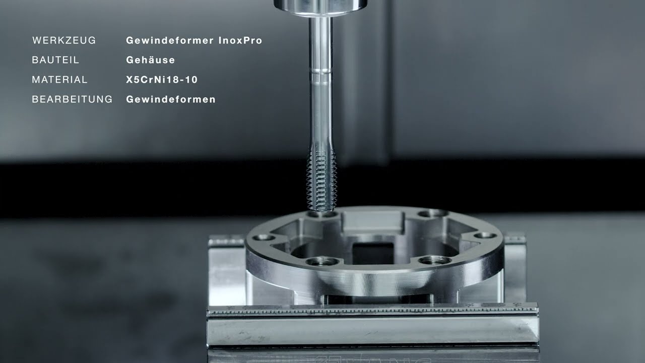 Gühring VHM-TiCN-Gewindeformer M8 X 1,25 – Mit I Produktbild-Vorschau 2