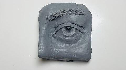 Sculpting the Eye Step by Step in Clay