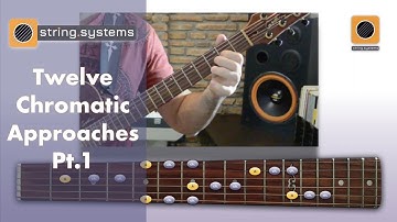 Twelve Chromatic Approaches Pt.1 (Guitar Soloing Lesson)